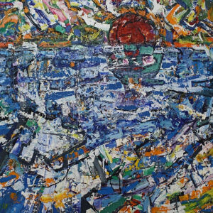 Painting "Sun and sea"